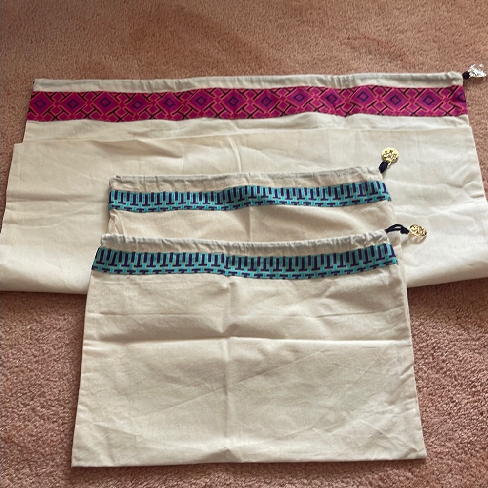 (3) Tory Burch dust bags new